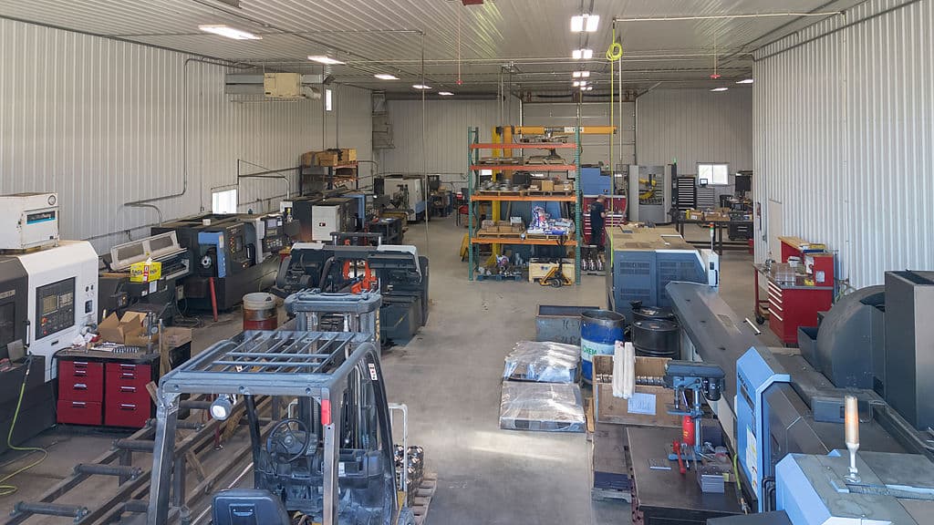 U-Tek CNC Solutions facility aerial view